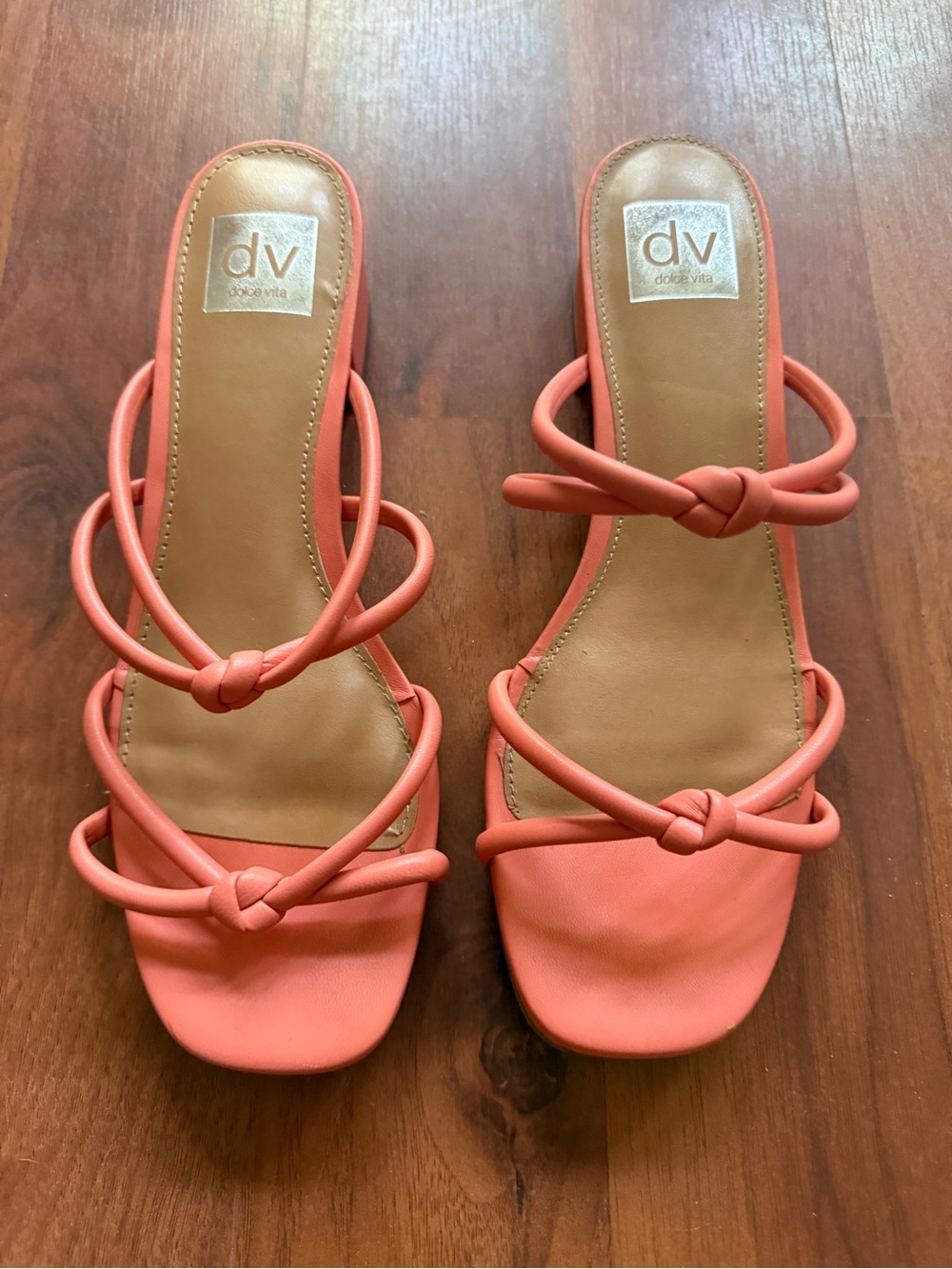 Dolce Vita Coral Knot Strappy Slide Sandals